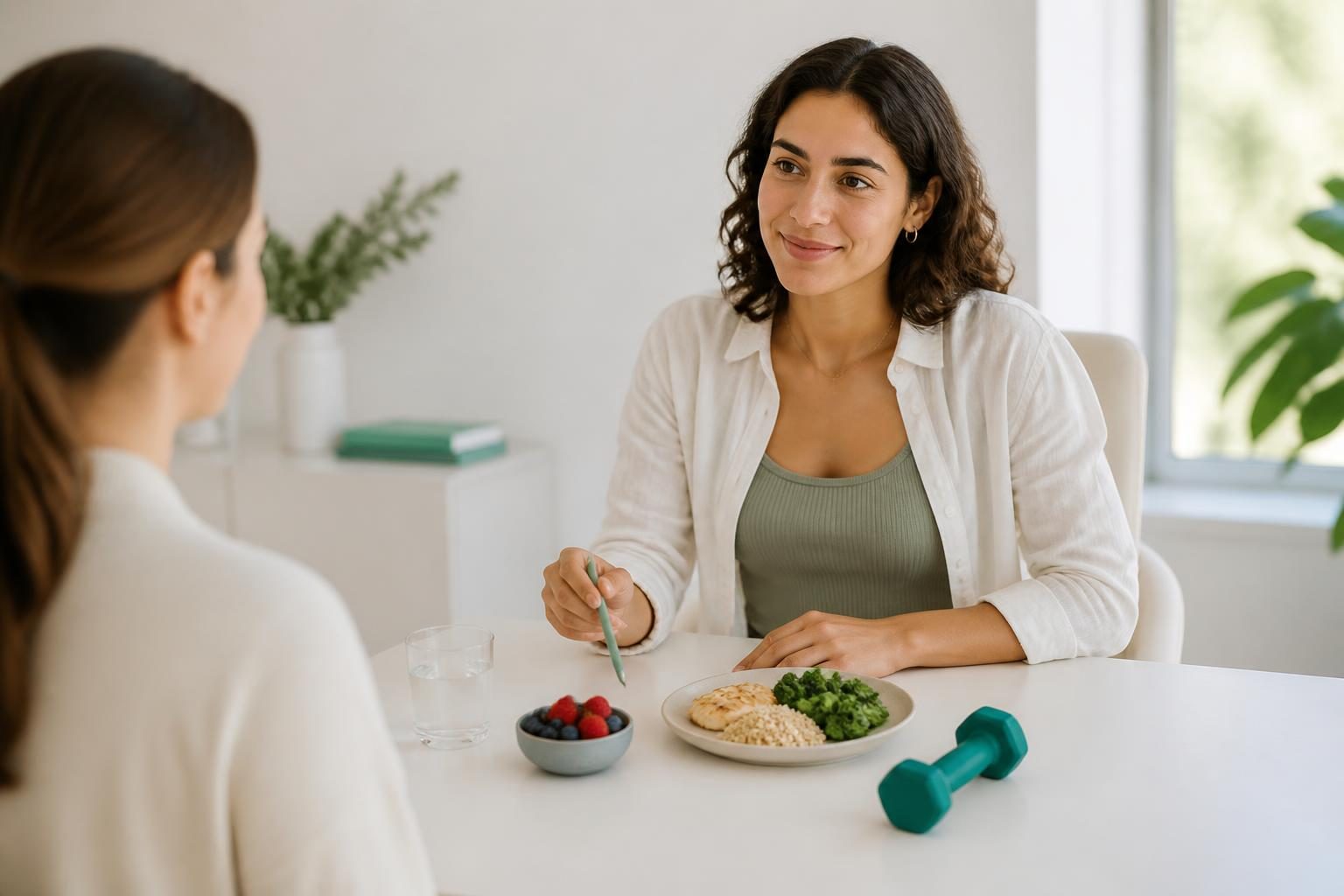 Imagen conceptual de evaluación de una herramienta nutricional